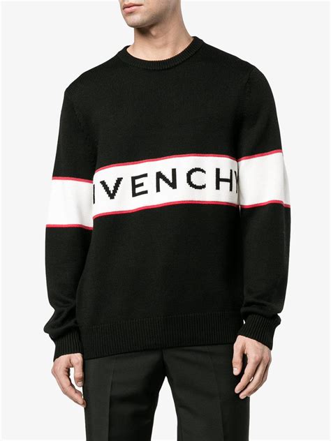 givenchy black jumper|givenchy sweater clearance men.